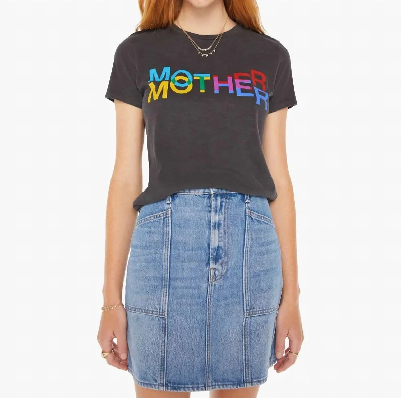 The Lil Sinful Mother Tee In Kaleidoscope