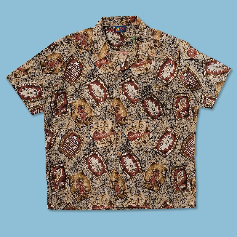 Y2K Pattern Shirt XXL