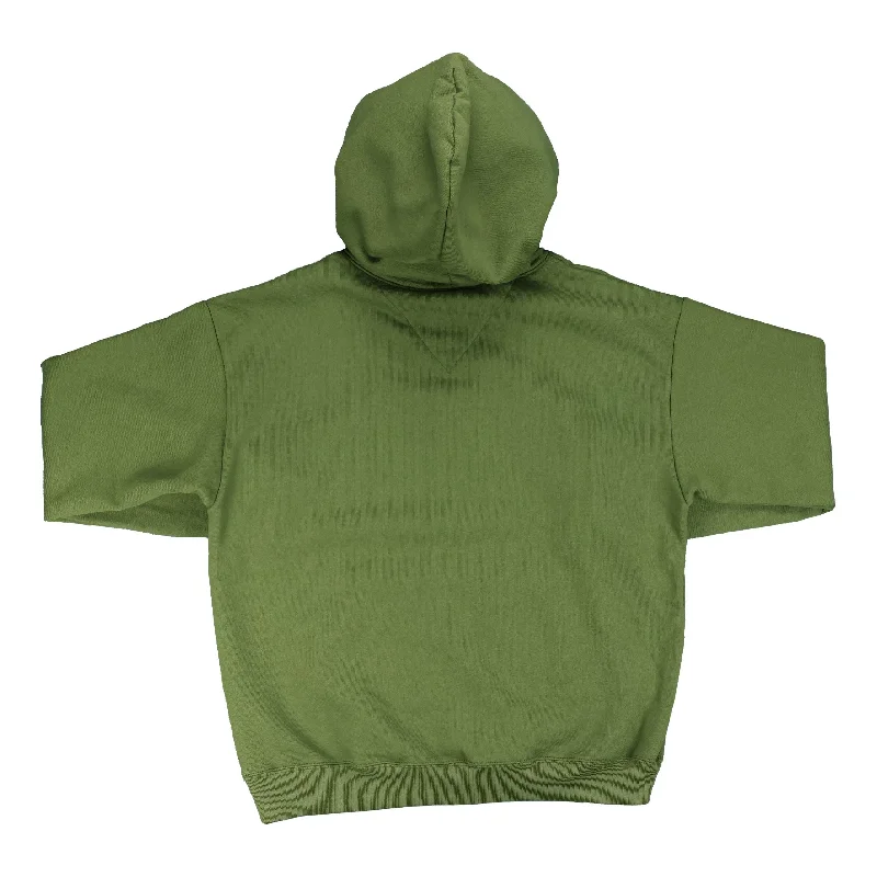 Crenshaw Hoodie - Olive/White