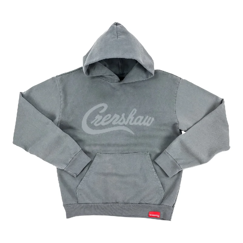 Crenshaw Hoodie (Stealth Collection) - Slate Grey/Slate Grey