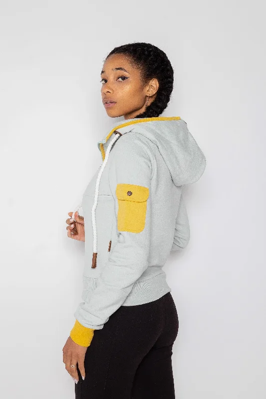 Neva Arctic Sky Half-Zip Hoodie