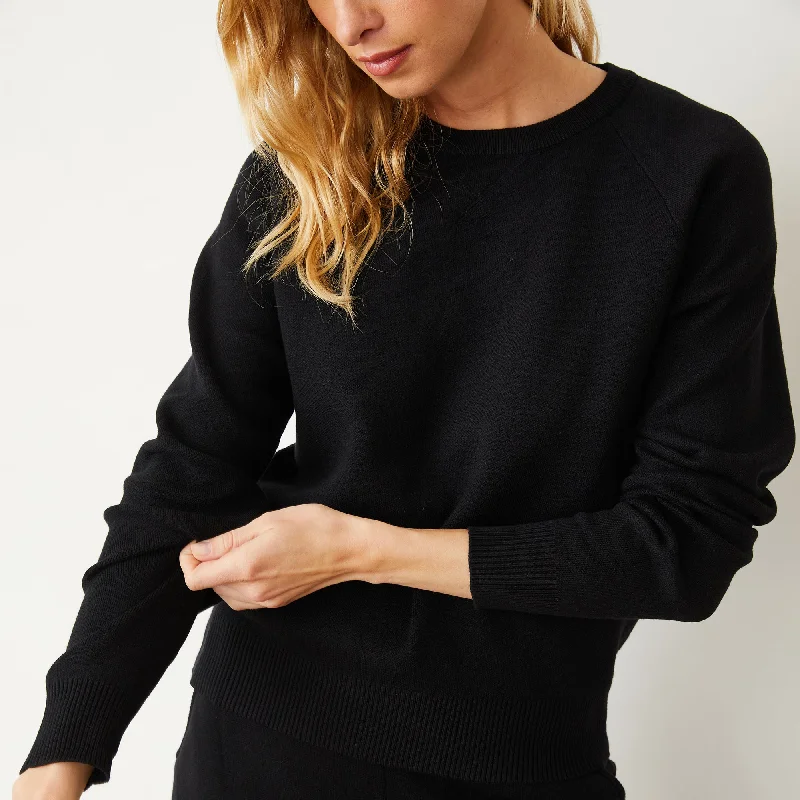 Soft Knit Raglan Sweater