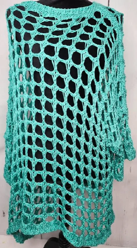 Top Knitted Green One Size Women's 20M727