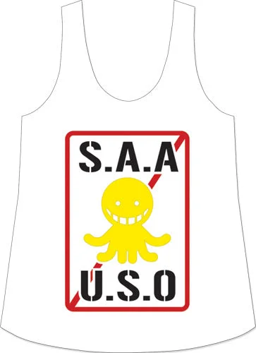 Saauso Logo Anime Womens Tank