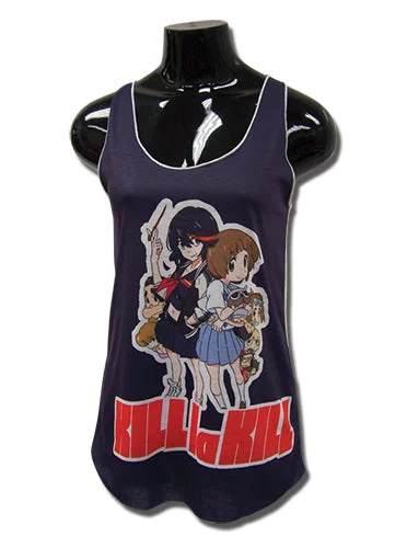 Kill La Kill Satsuki And Friends Anime Womens Tank