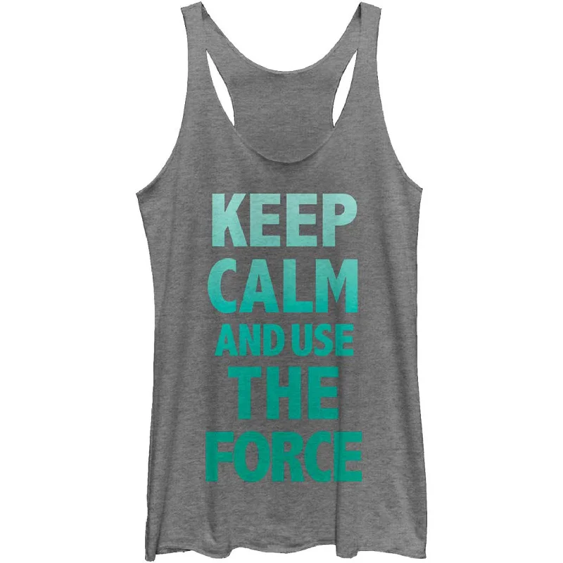 Keep Force - Heather - Racerback Womens Tank