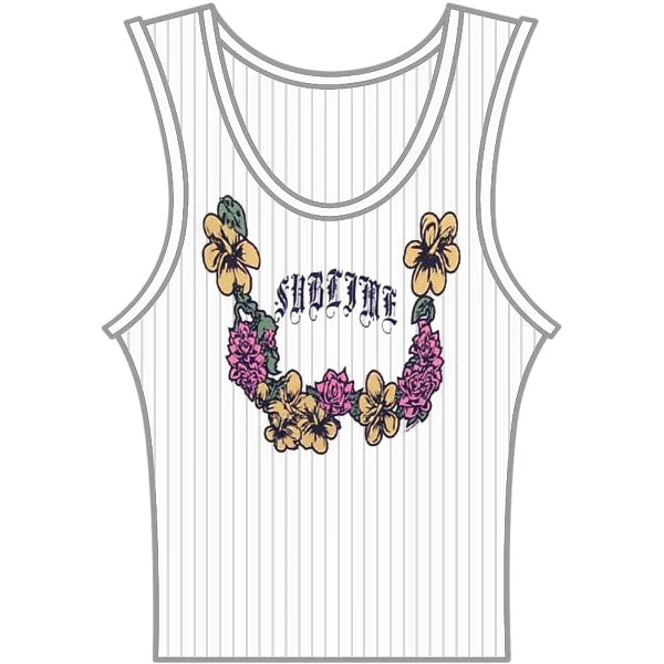 Flowers Womens Tank