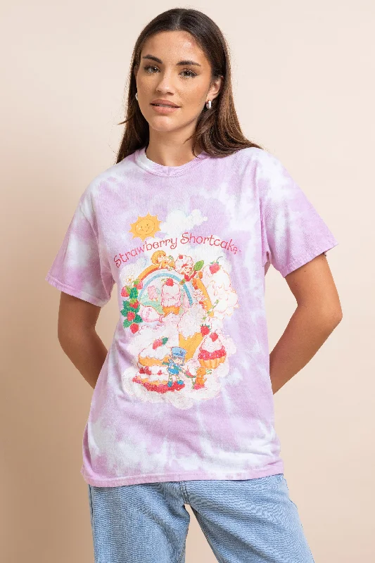 Daisy Street Strawberry Shortcake Tie Dye Tyler Tee