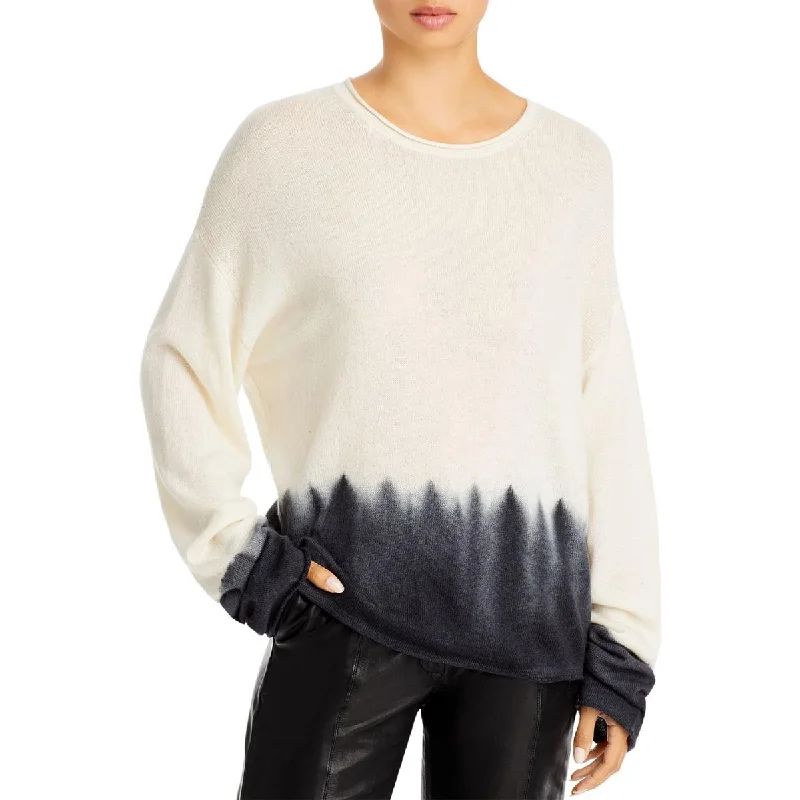 ATM Womens Ombre Cashmere Pullover Sweater