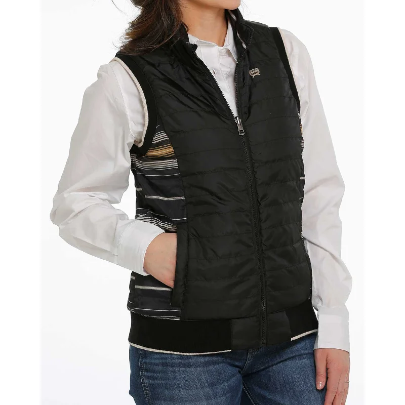 Cinch Black Reversible Quilt Vest