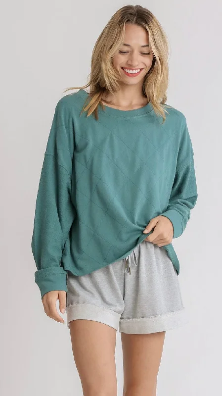 Cozy Weekender Pullover Top