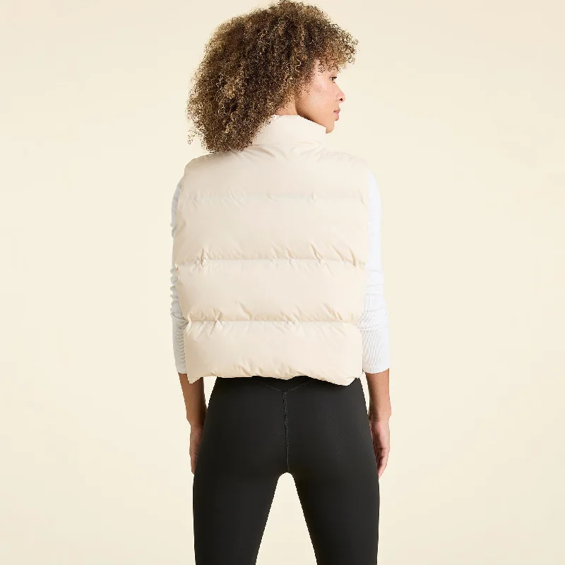 Puffer Vest | Bone