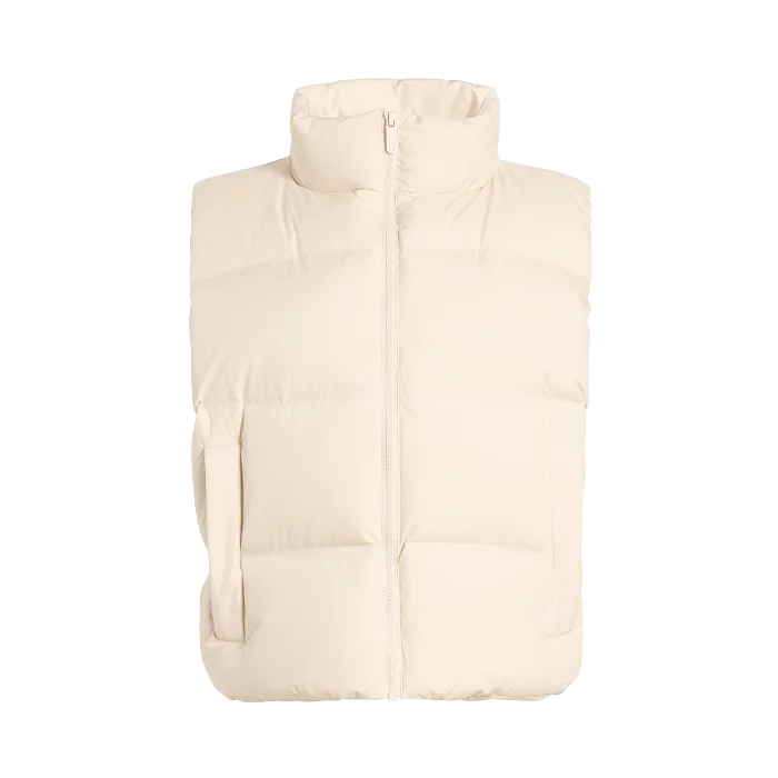 Puffer Vest | Bone