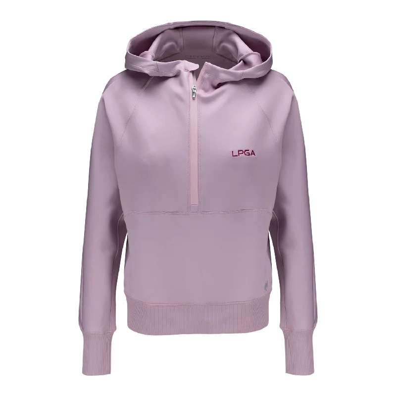 Greyson Clothiers LPGA Women's Nash Half-Zip Hoodie in Dawn