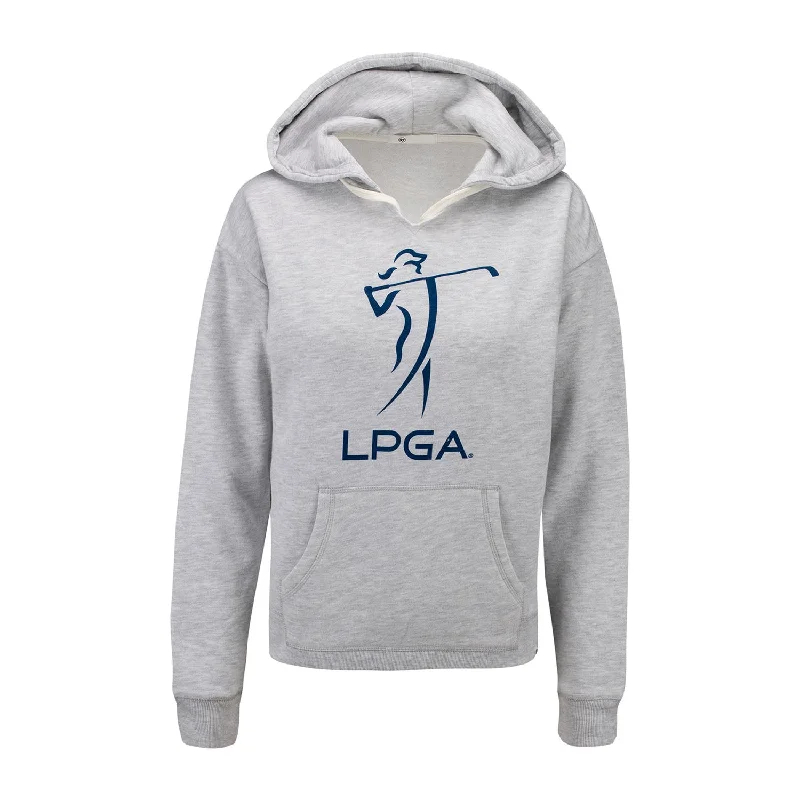 47 Brand LPGA Women's Kennedy Hoodie in Relay Grey