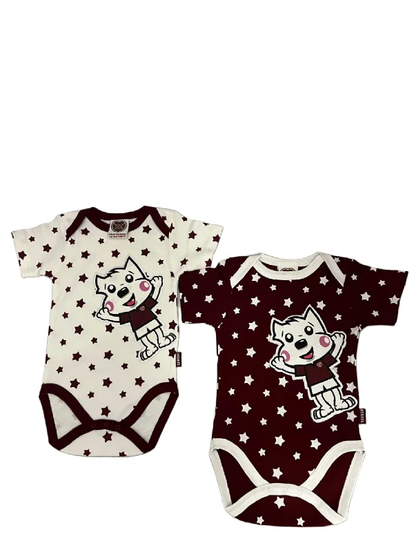 2 Pack Mascot Bodysuit