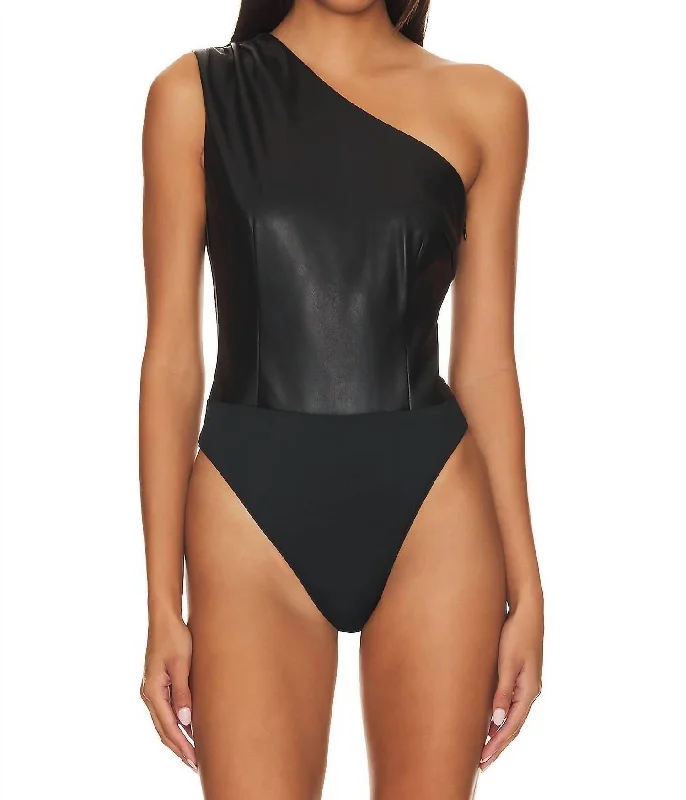 Crisanta Bodysuit In Black