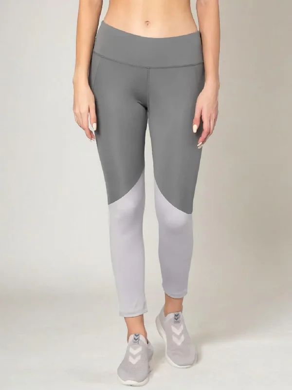 Valerie Women Polyester Grey Tight